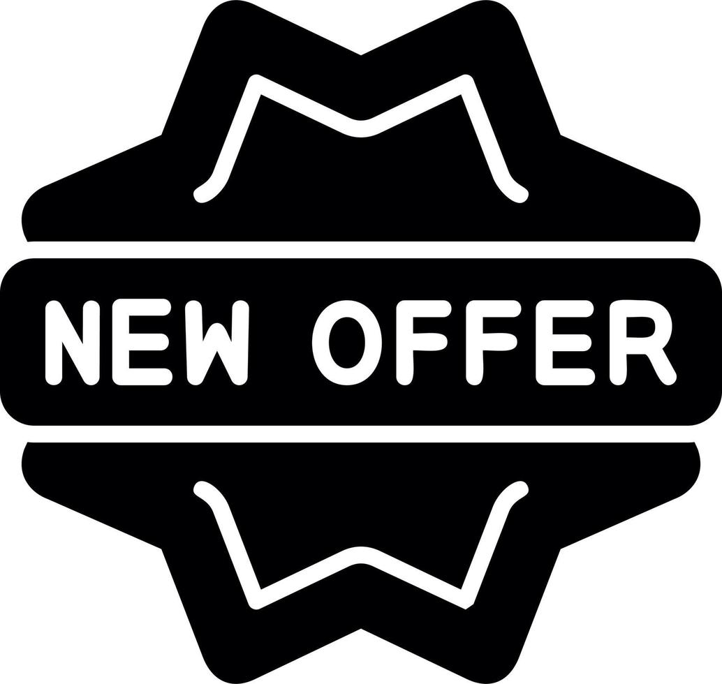 New Offer Vector Icon