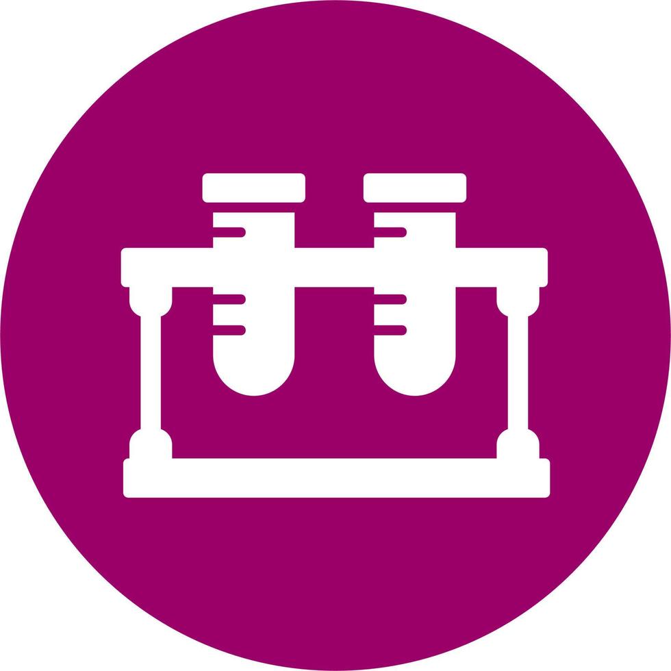 Test Tubes Vector Icon