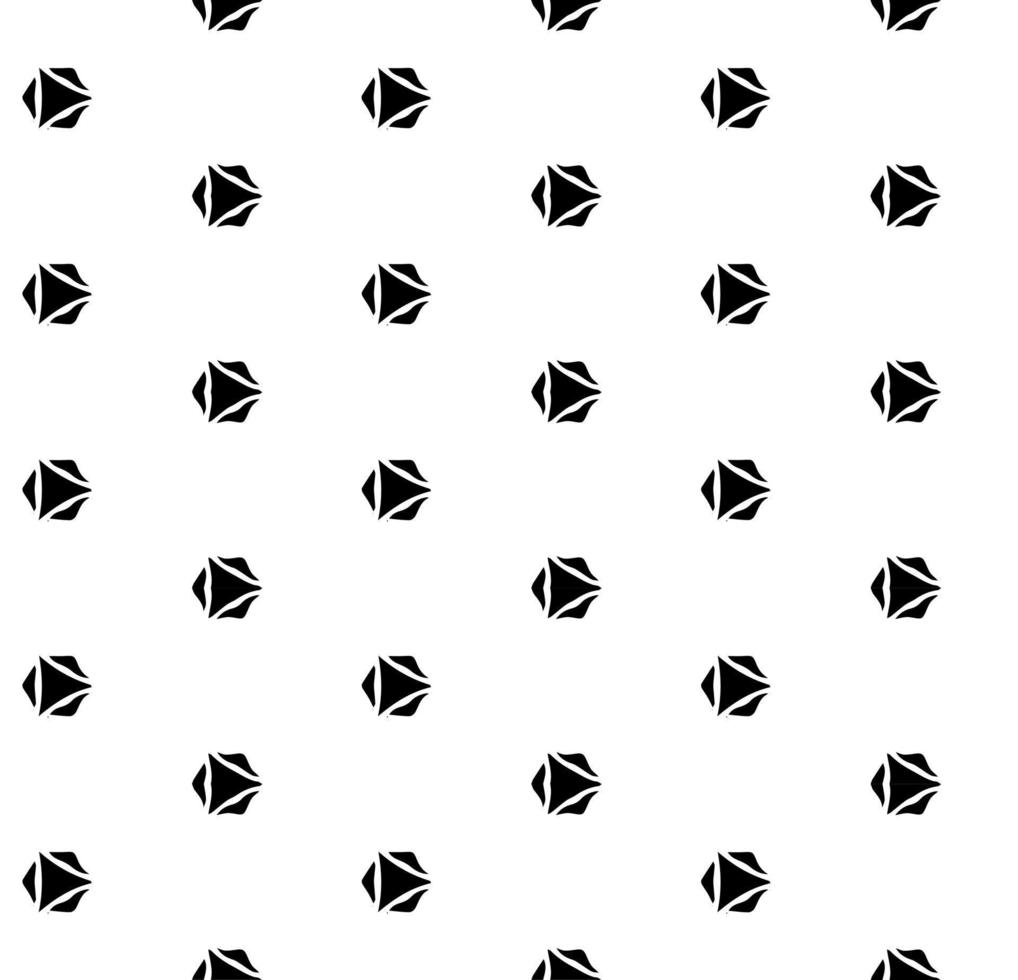 Black and white seamless abstract pattern. Background and backdrop. Grayscale ornamental design. Mosaic ornaments. Vector graphic illustration.