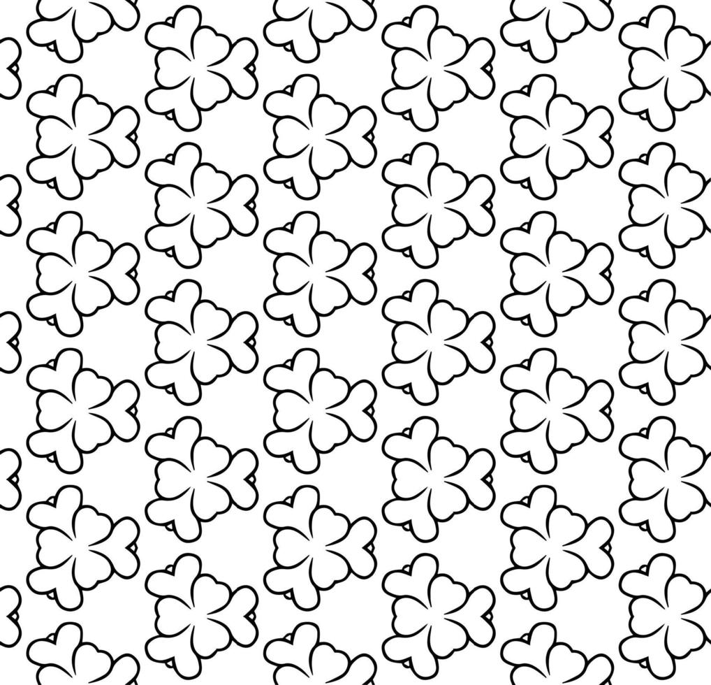 Black and white seamless abstract pattern. Background and backdrop. Grayscale ornamental design. Mosaic ornaments. Vector graphic illustration.