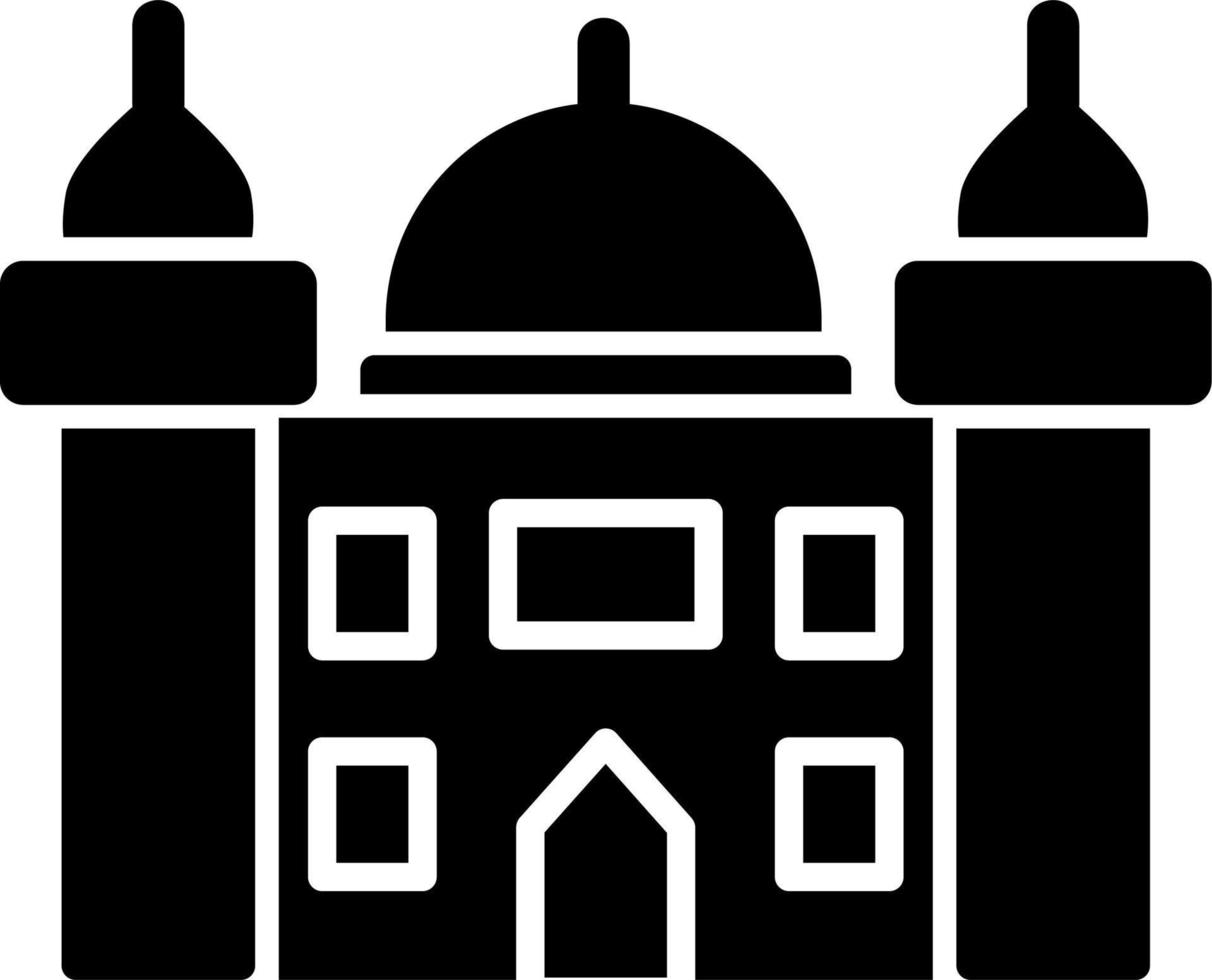 icono de vector de mezquita