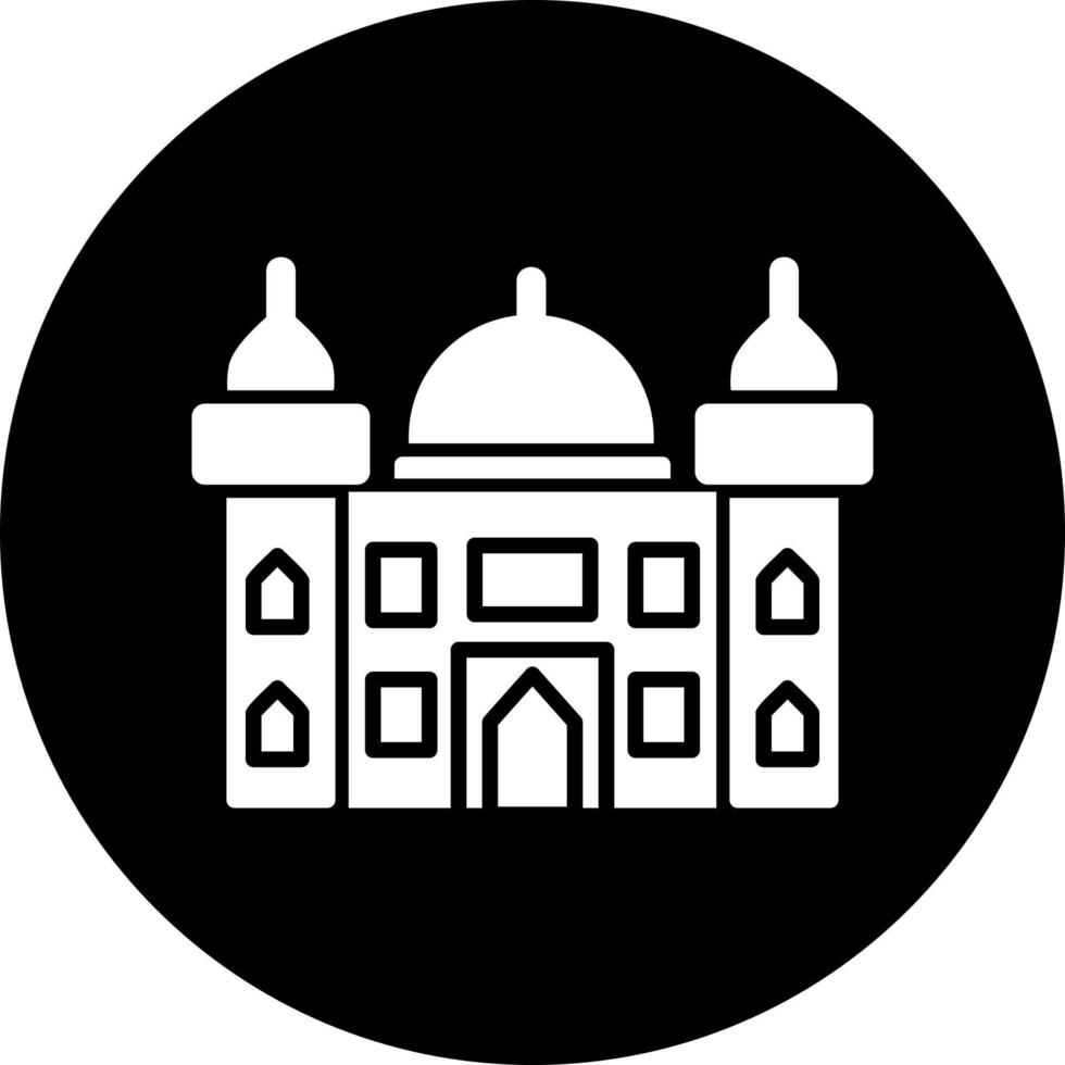 nabawi mezquita vector icono