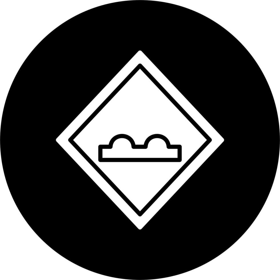 Uneven Road Vector Icon