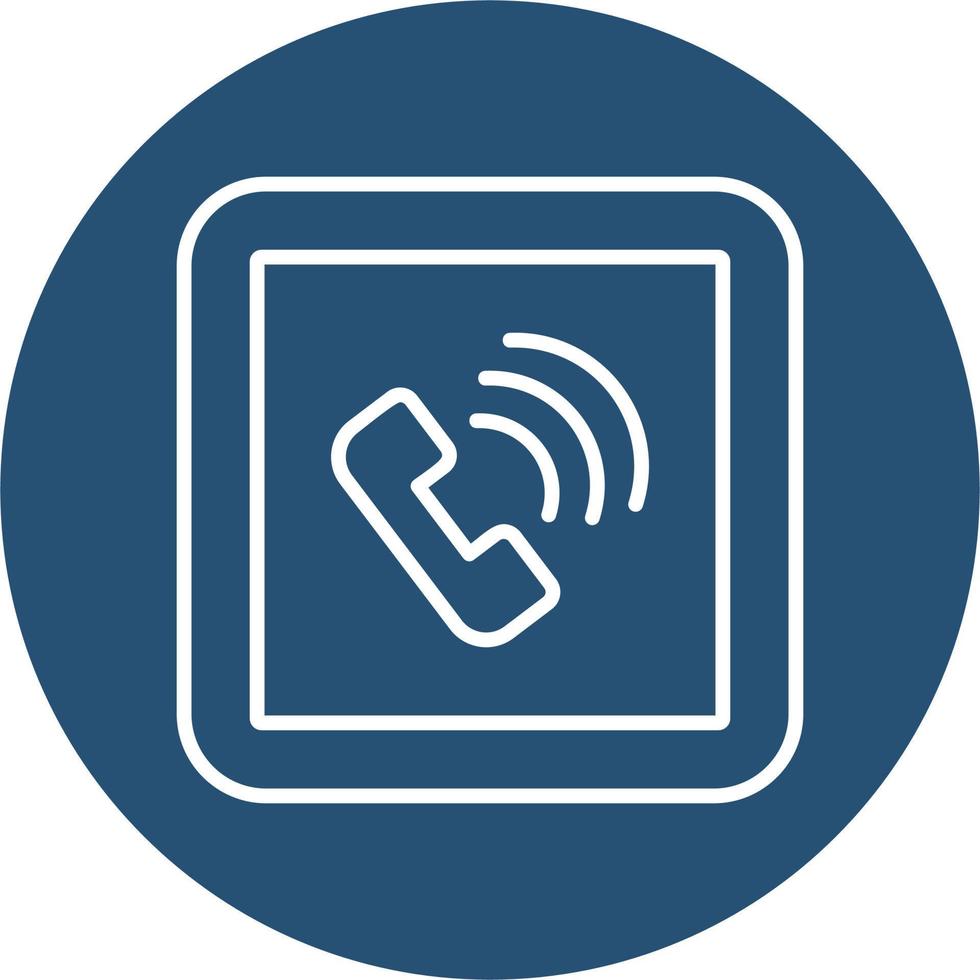 Public Telephone Vector Icon