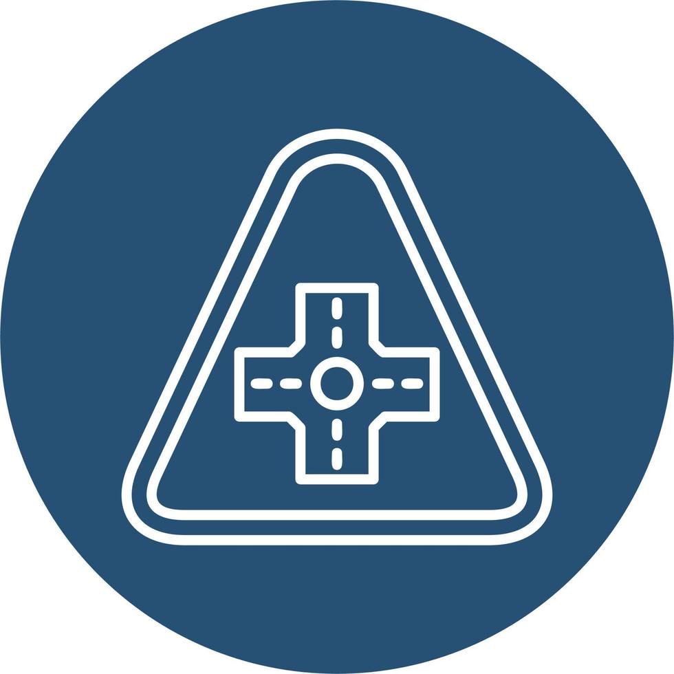 Intersecting Vector Icon