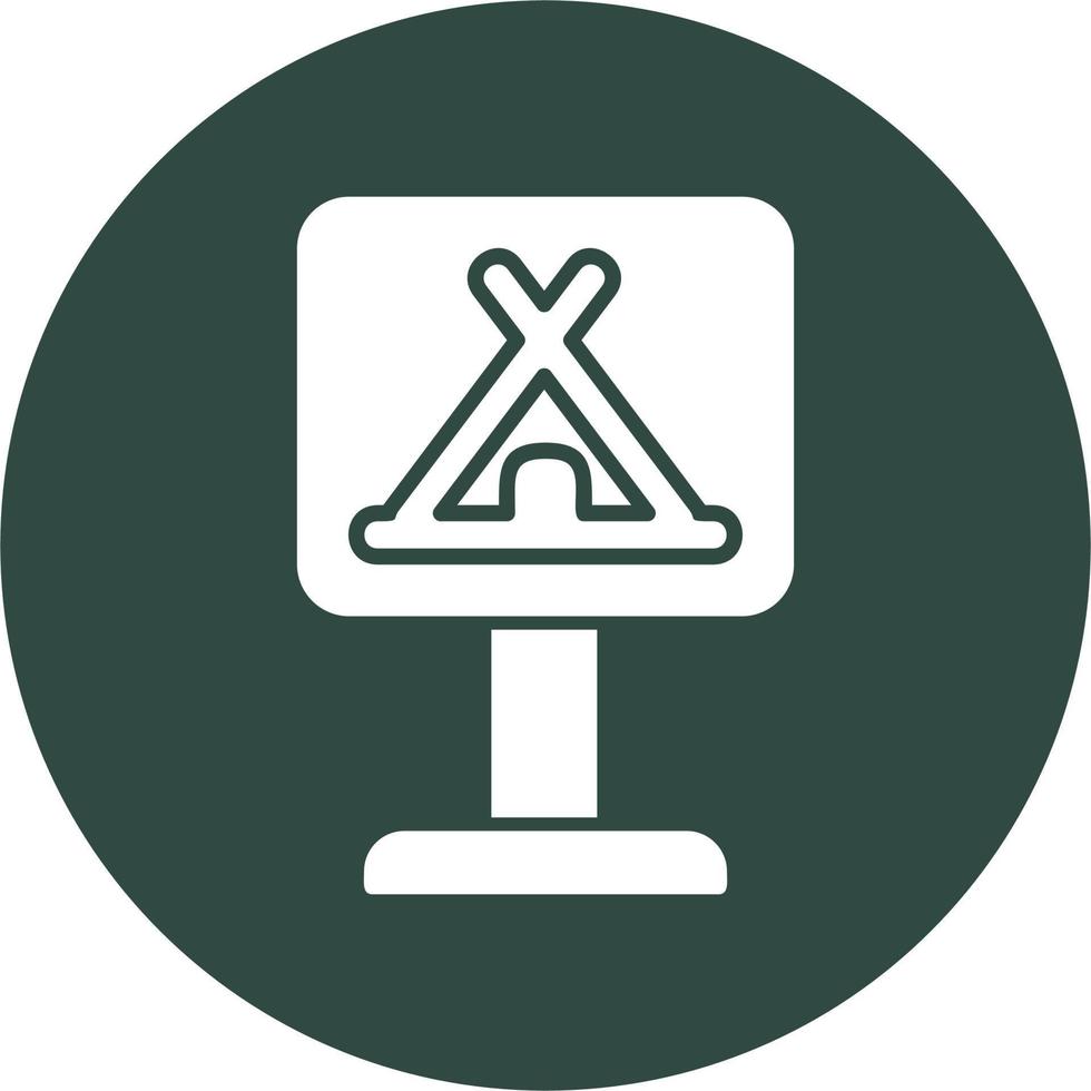 Camping Vector Icon