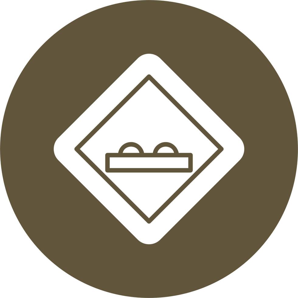 Uneven Vector Icon