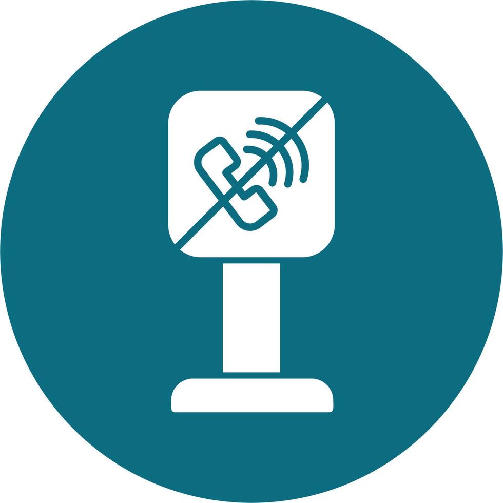 No Phone Allowed Vector Icon