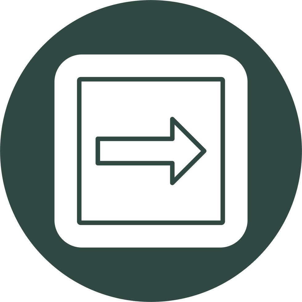 Turn Right Vector Icon
