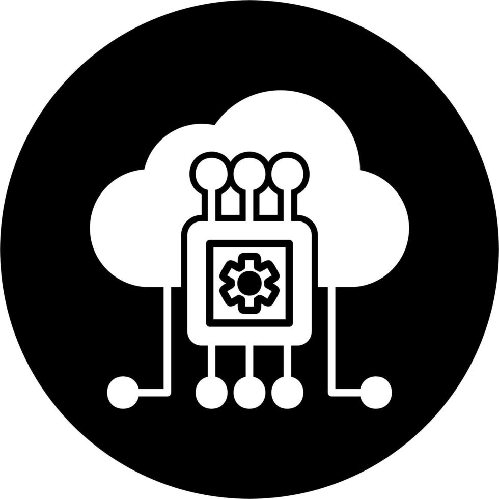Cloud Computing Vector Icon