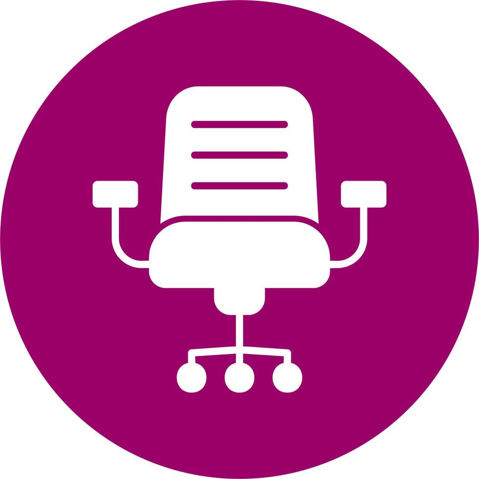 Office Chair Vector Icon