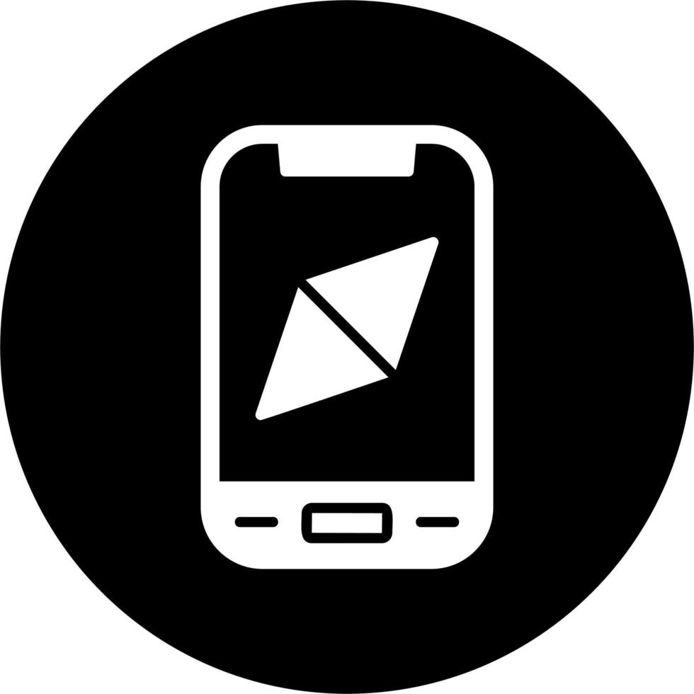 Gps Phone Vector Icon