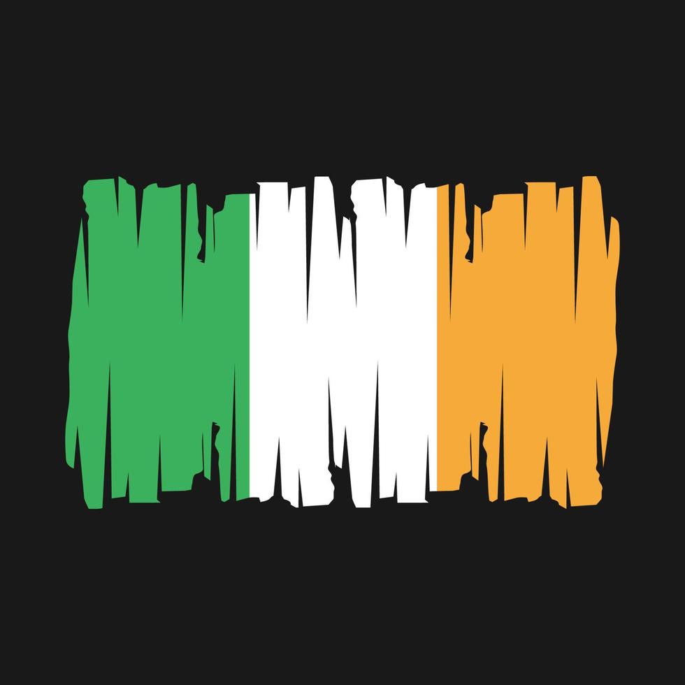 Ireland Flag Vector Illustration