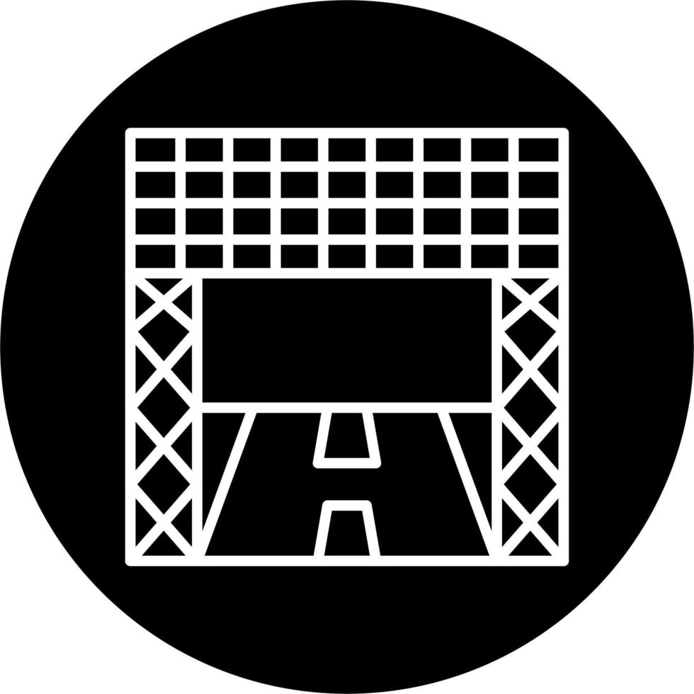Racetrack Vector Icon