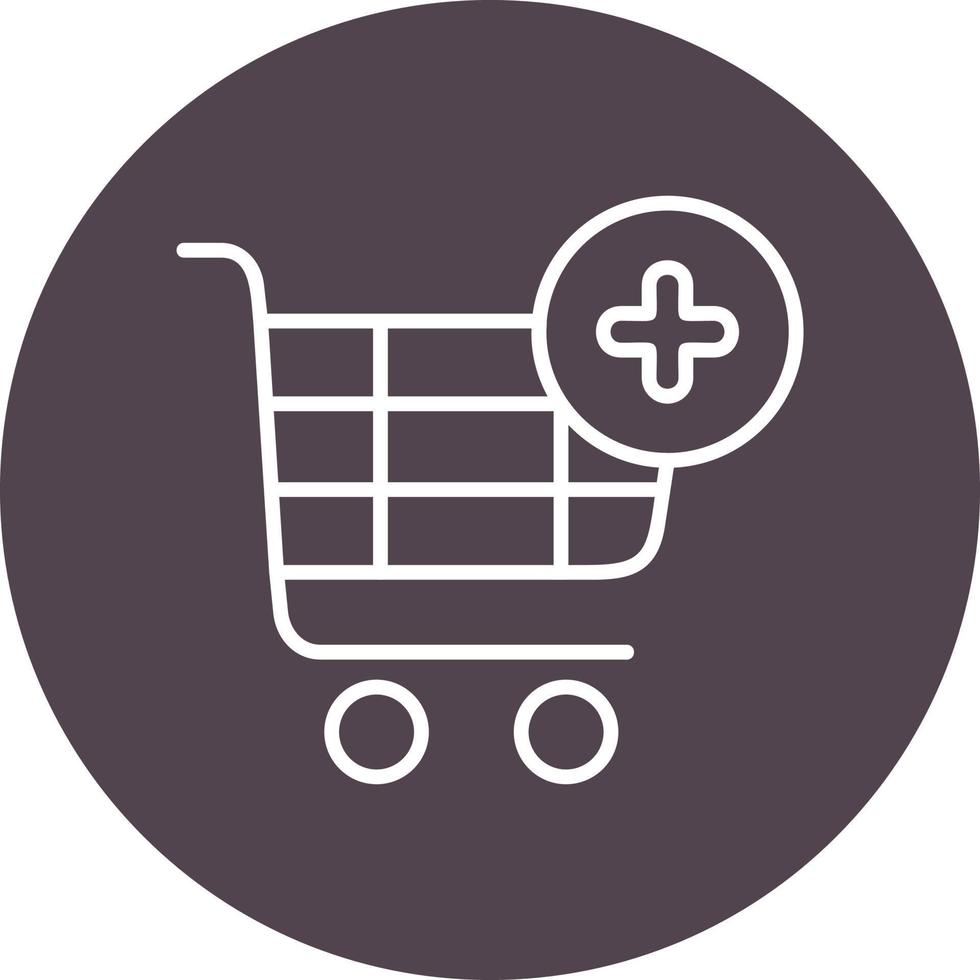 Shopping cart add Vector Icon