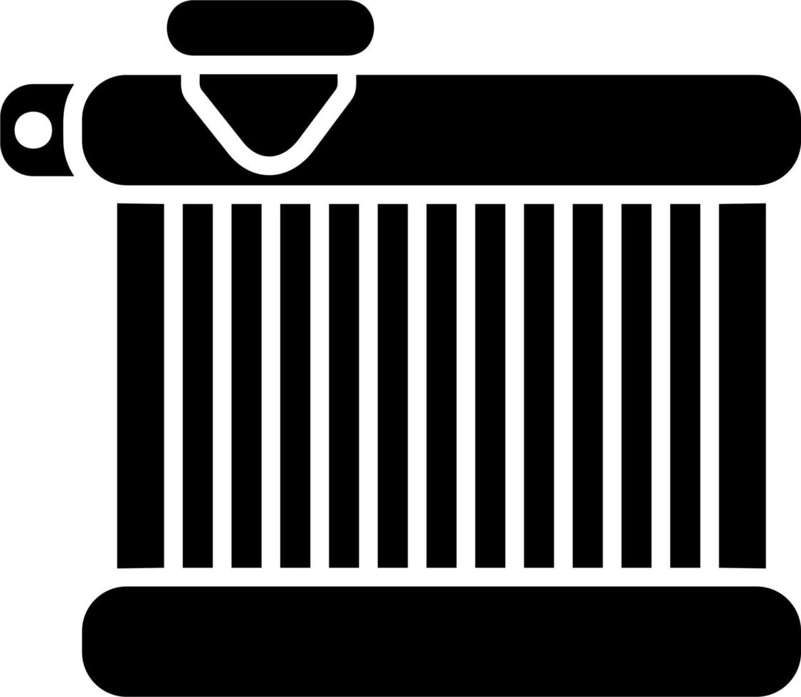 Car Radiator Vector Icon