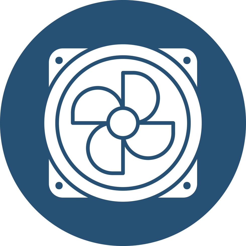 Cooling Fan Vector Icon