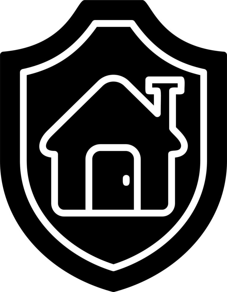 Home Security Vector Icon