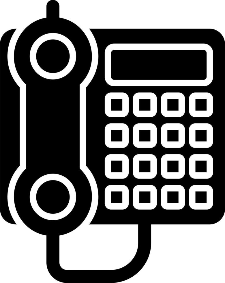 icono de vector de teléfono