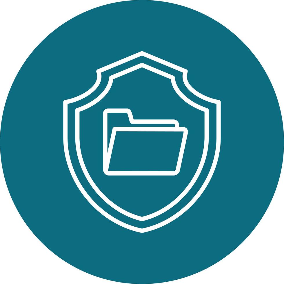 File Protection Vector Icon