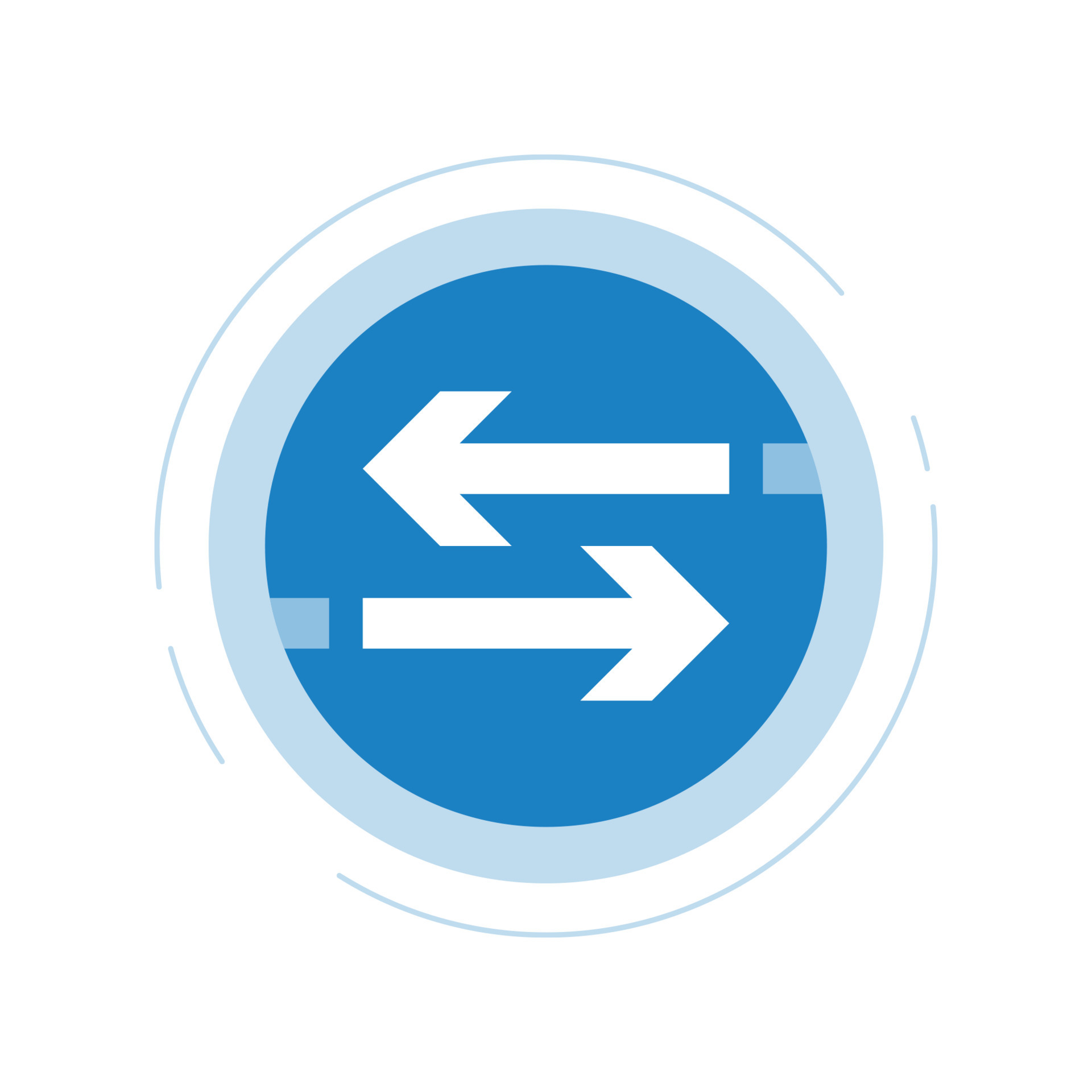 transfer data process, progress concept illustration flat design vector