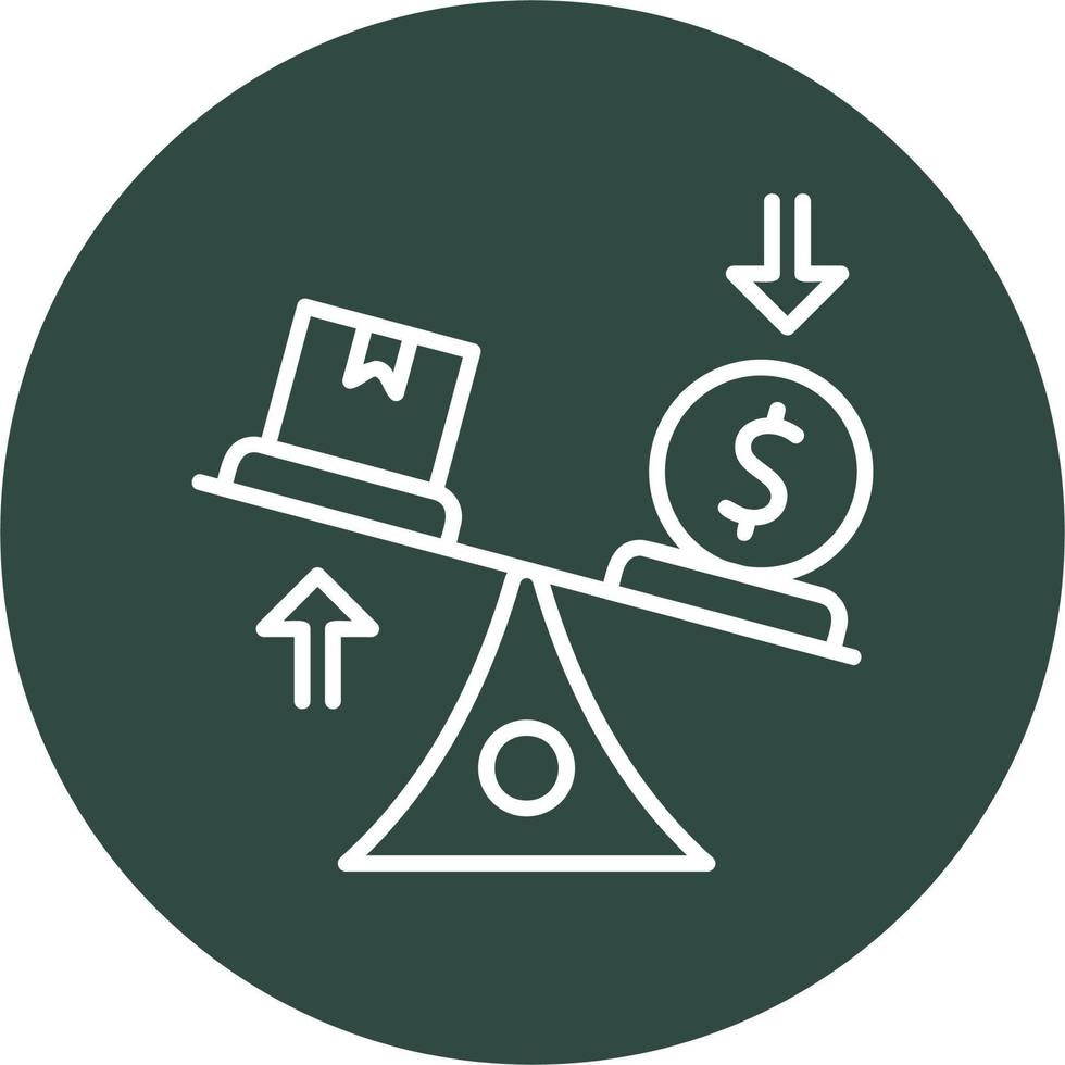 Asymmetry Vector Icon
