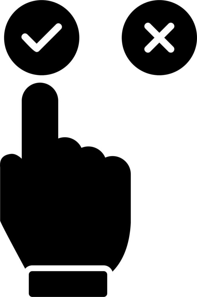 Good Choice Vector Icon