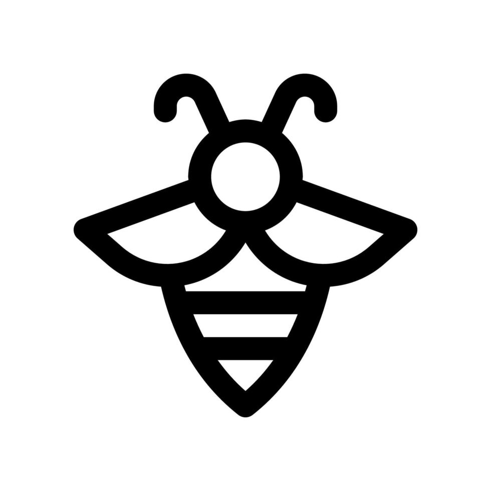 abeja icono para tu sitio web diseño, logo, aplicación, ui vector