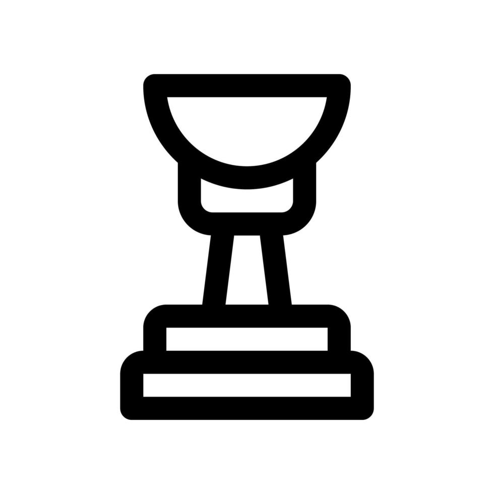 icono de trofeo para el diseño de su sitio web, logotipo, aplicación, ui. vector