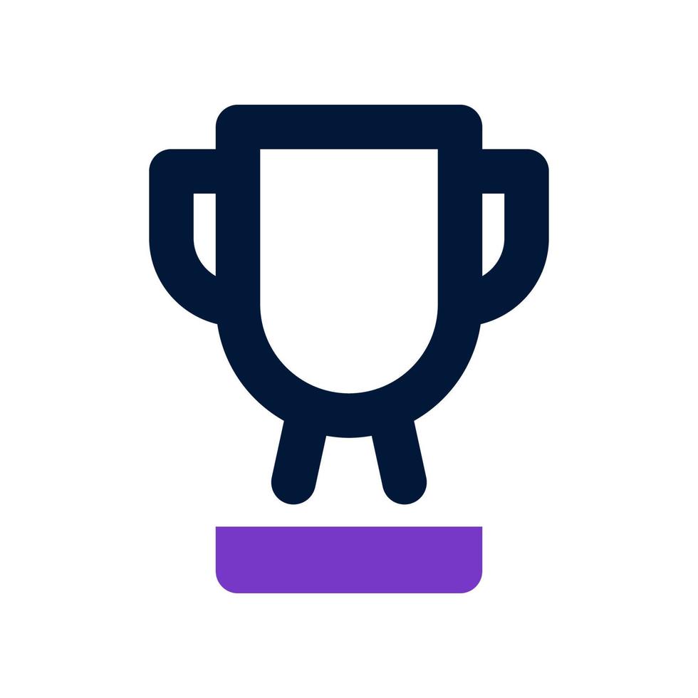 icono de trofeo para el diseño de su sitio web, logotipo, aplicación, ui. vector