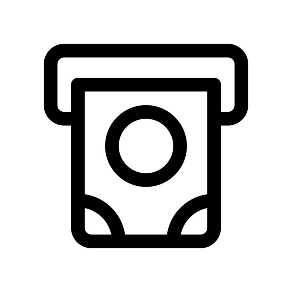 atm icon for your website design, logo, app, UI. vector