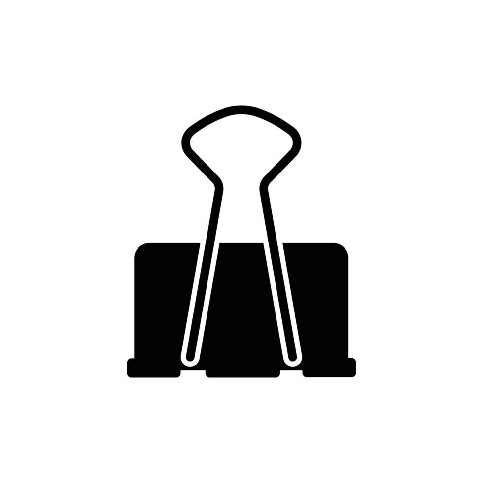 paper clip icon vector