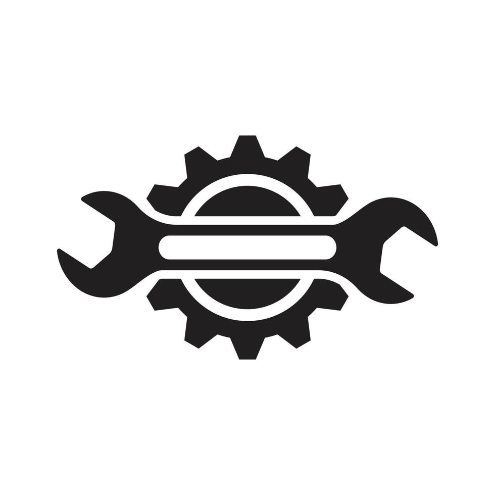 mechanic tool logo vector