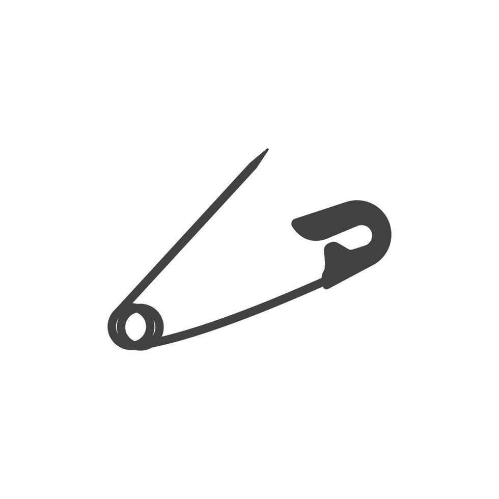 Safety Pin Icon vector