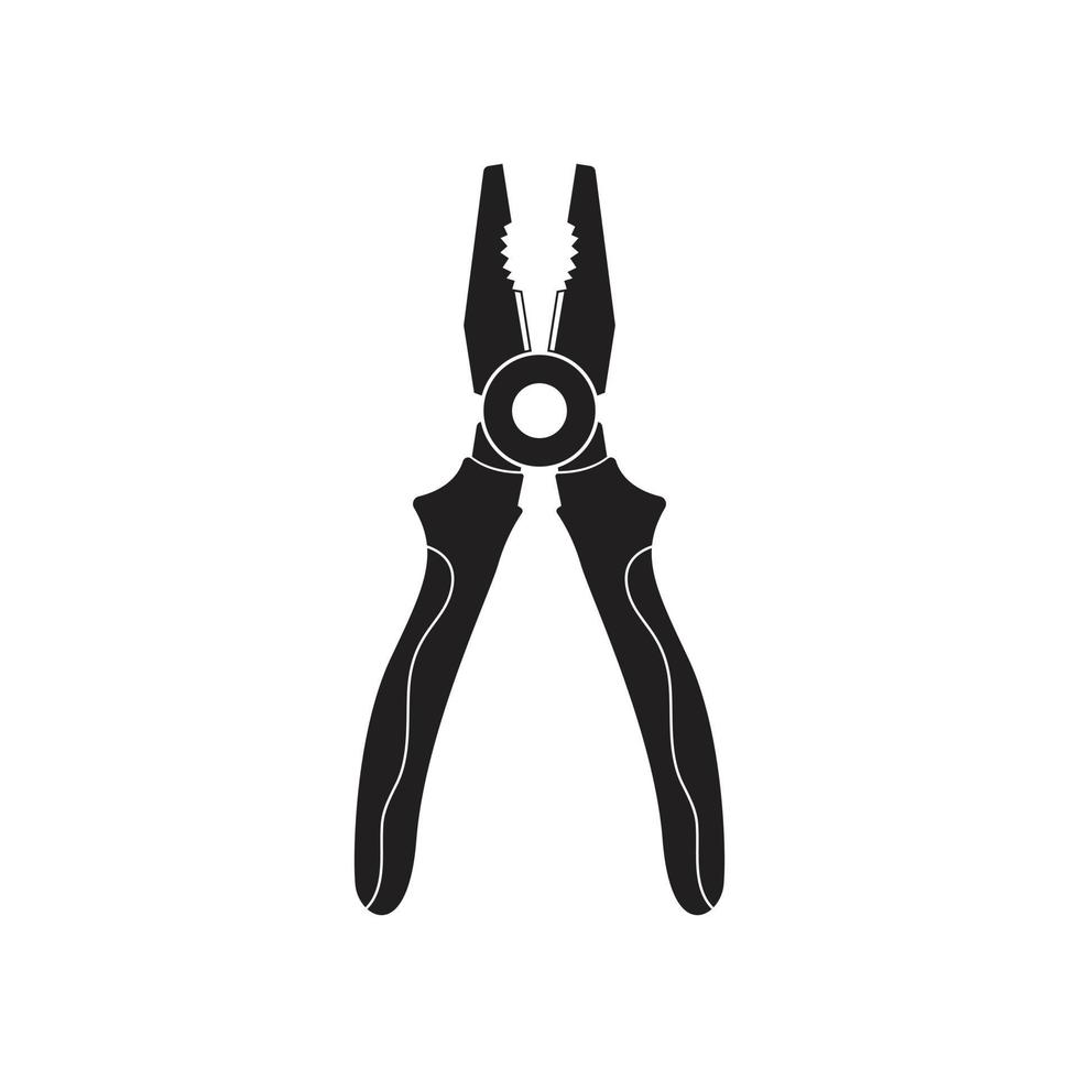 combination pliers icon vector