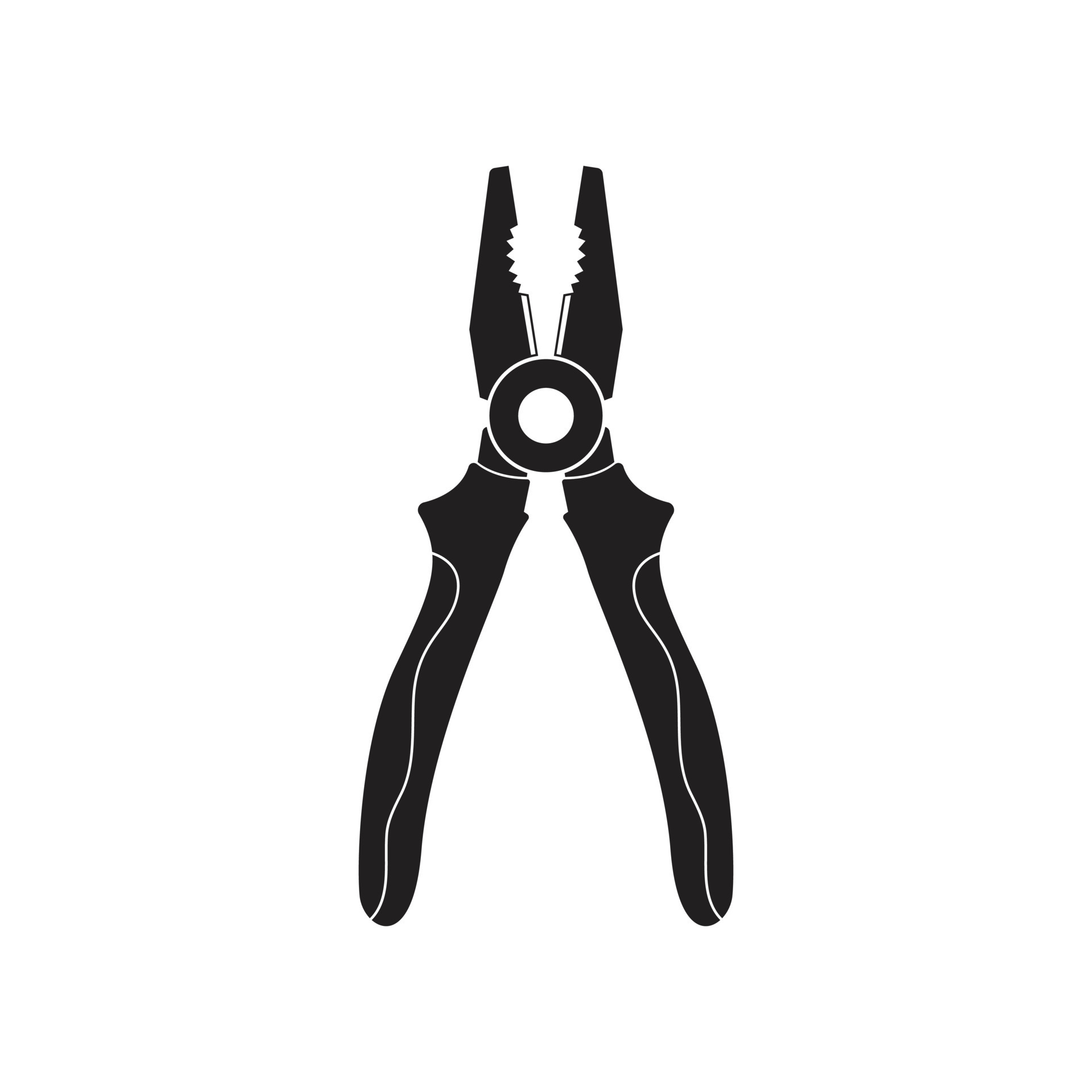 combination pliers icon 20898698 Vector Art at Vecteezy