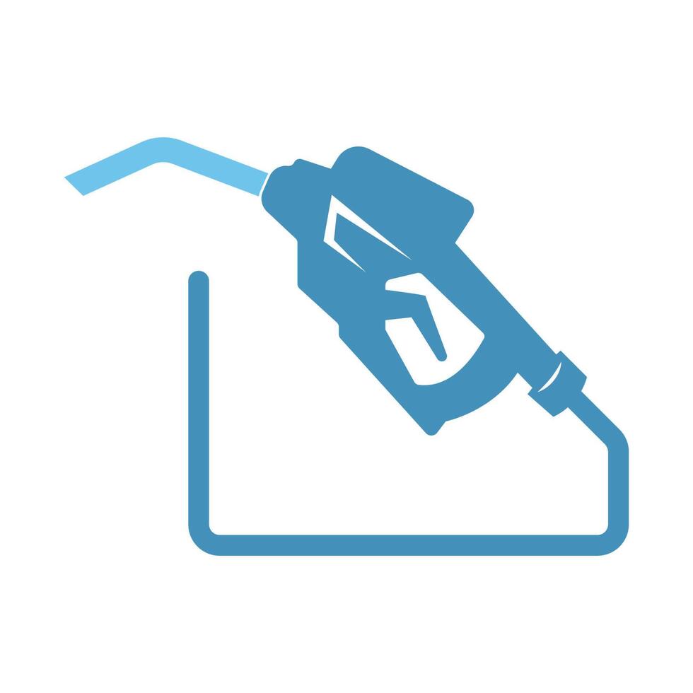 Gas station icon design vector