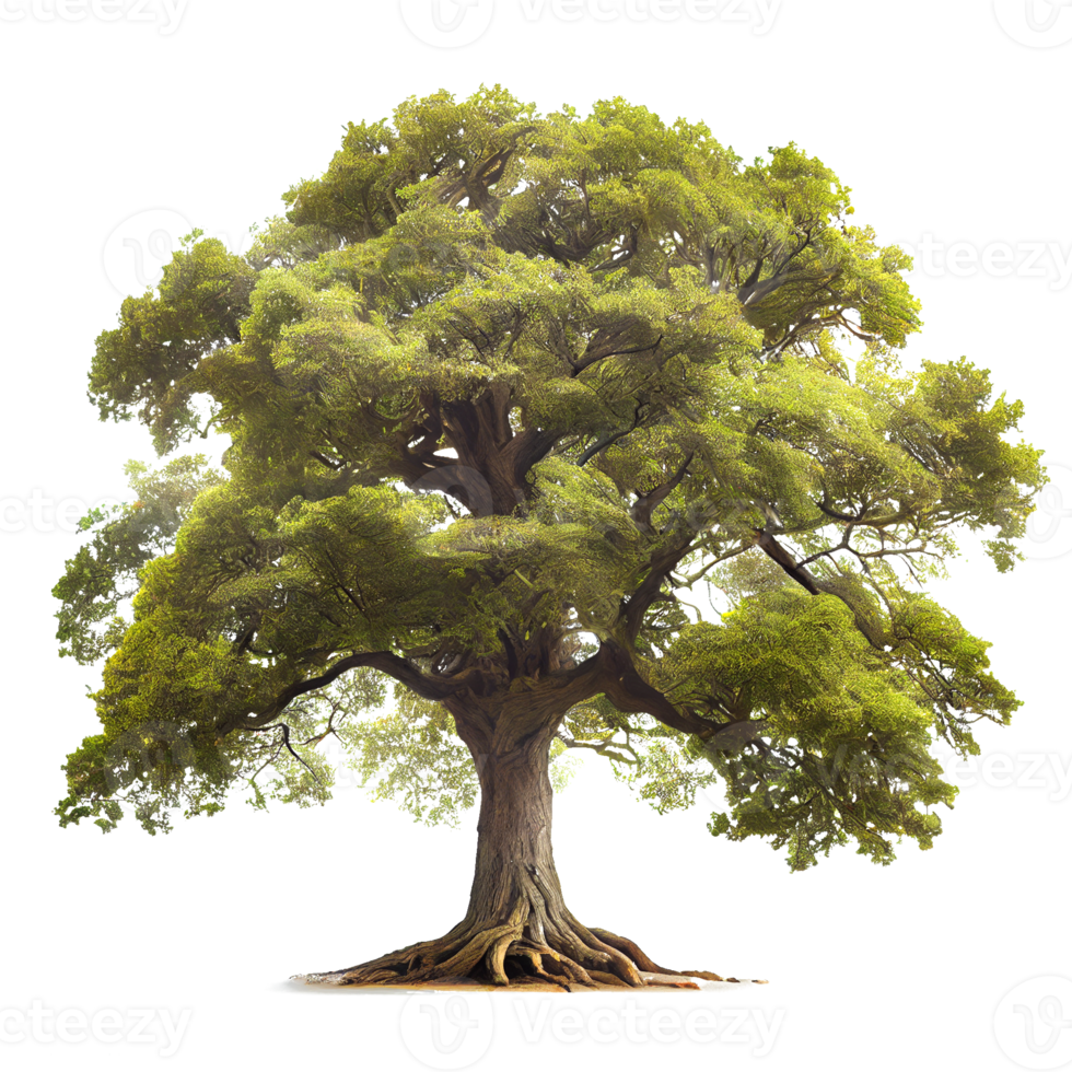 beautiful tree for decorating projects on a transparent background png