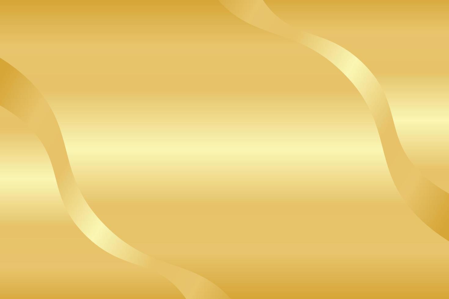 Gold Wave Background Design vector