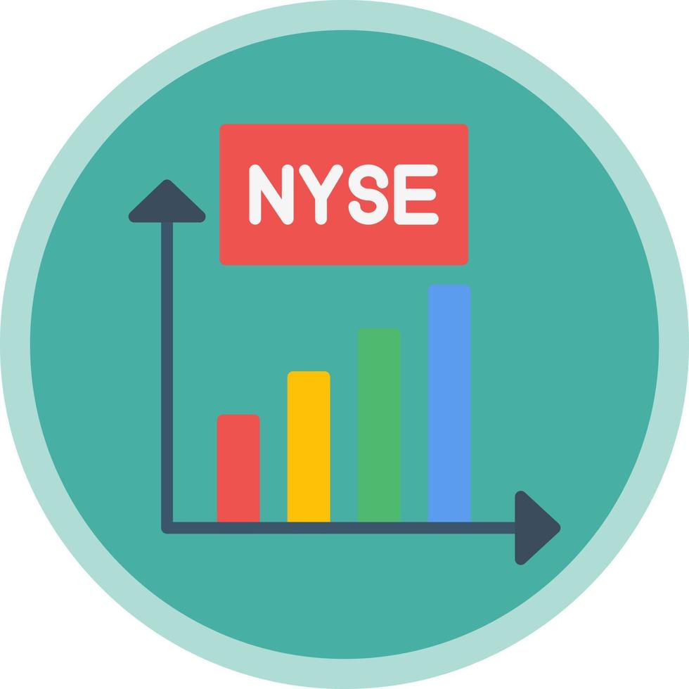 diseño de icono de vector de nyse