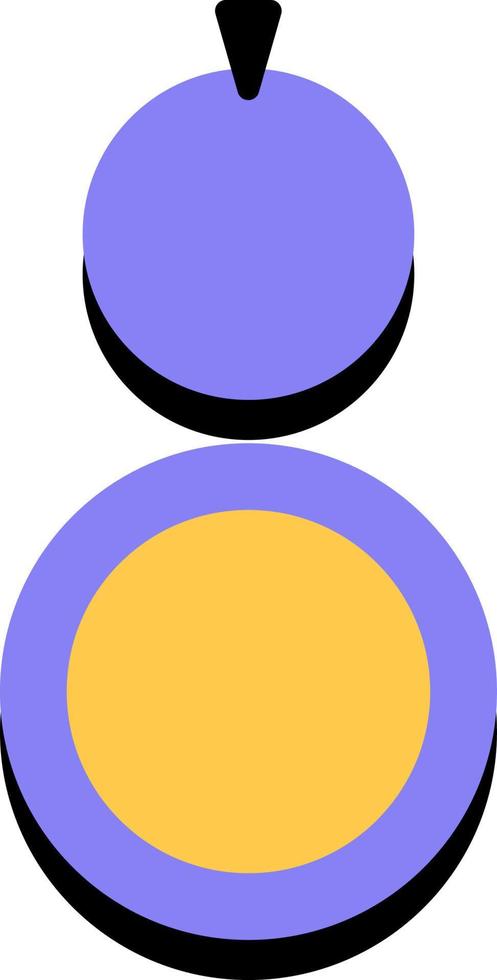 Earrings for women decoration. vector