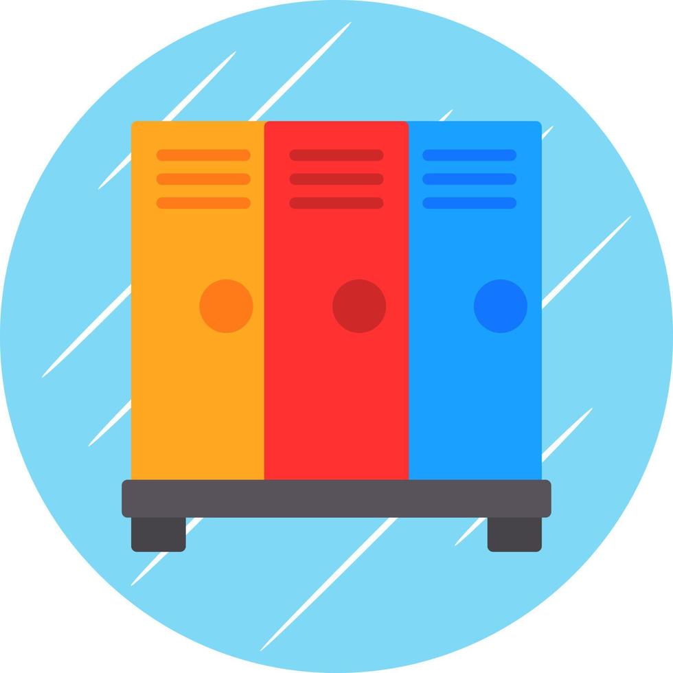 Locker Vector Icon Design