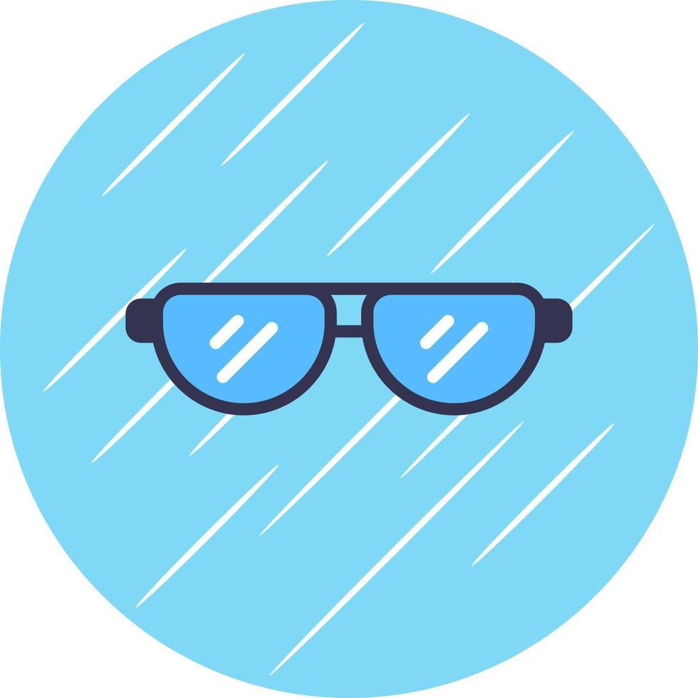 Sun Glasses Vector Icon Design