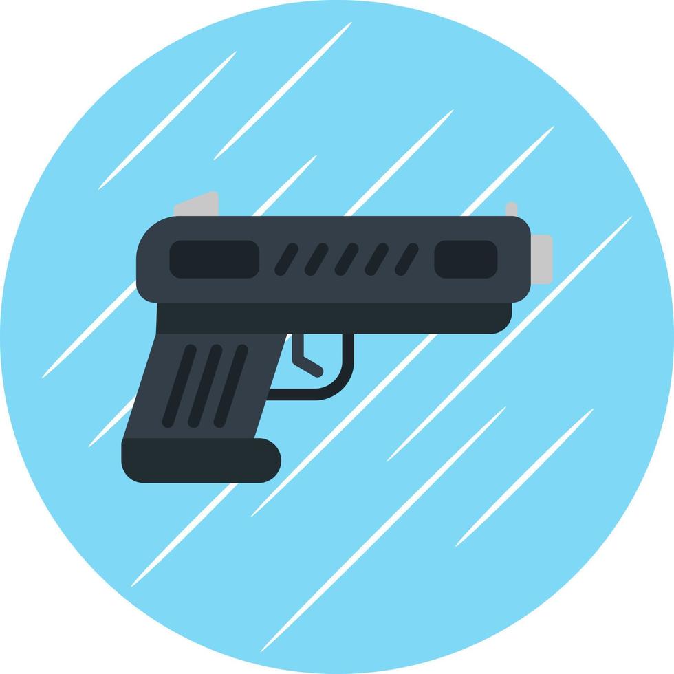 diseño de icono de vector de pistola