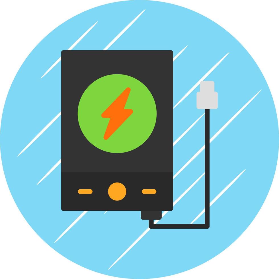 Power Bank Vector Icon Design