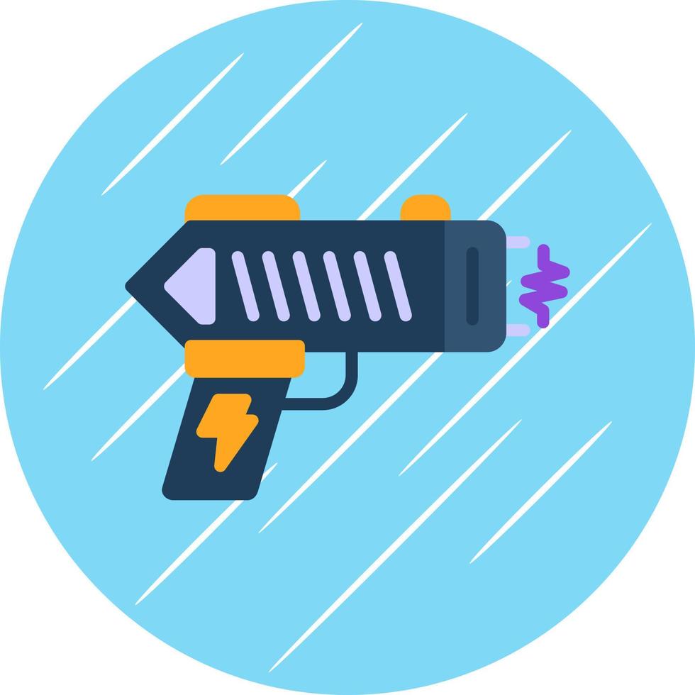 diseño de icono de vector de pistola de aturdimiento