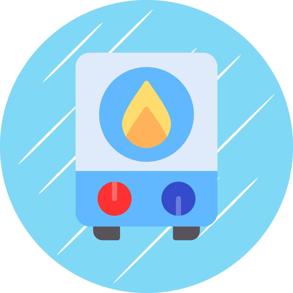 Water Heater Vector Icon Design