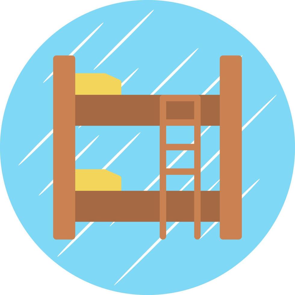 Bunk Vector Icon Design
