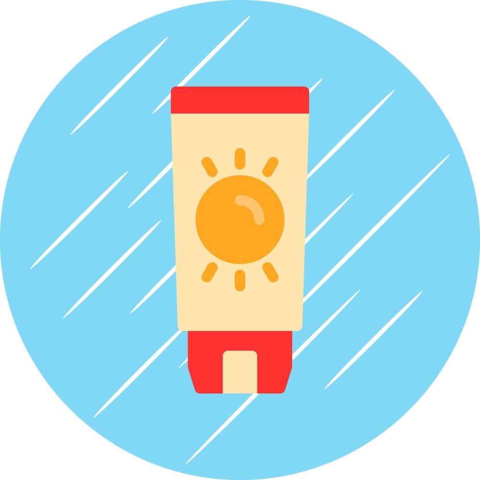Sunblock Vector Icon Design