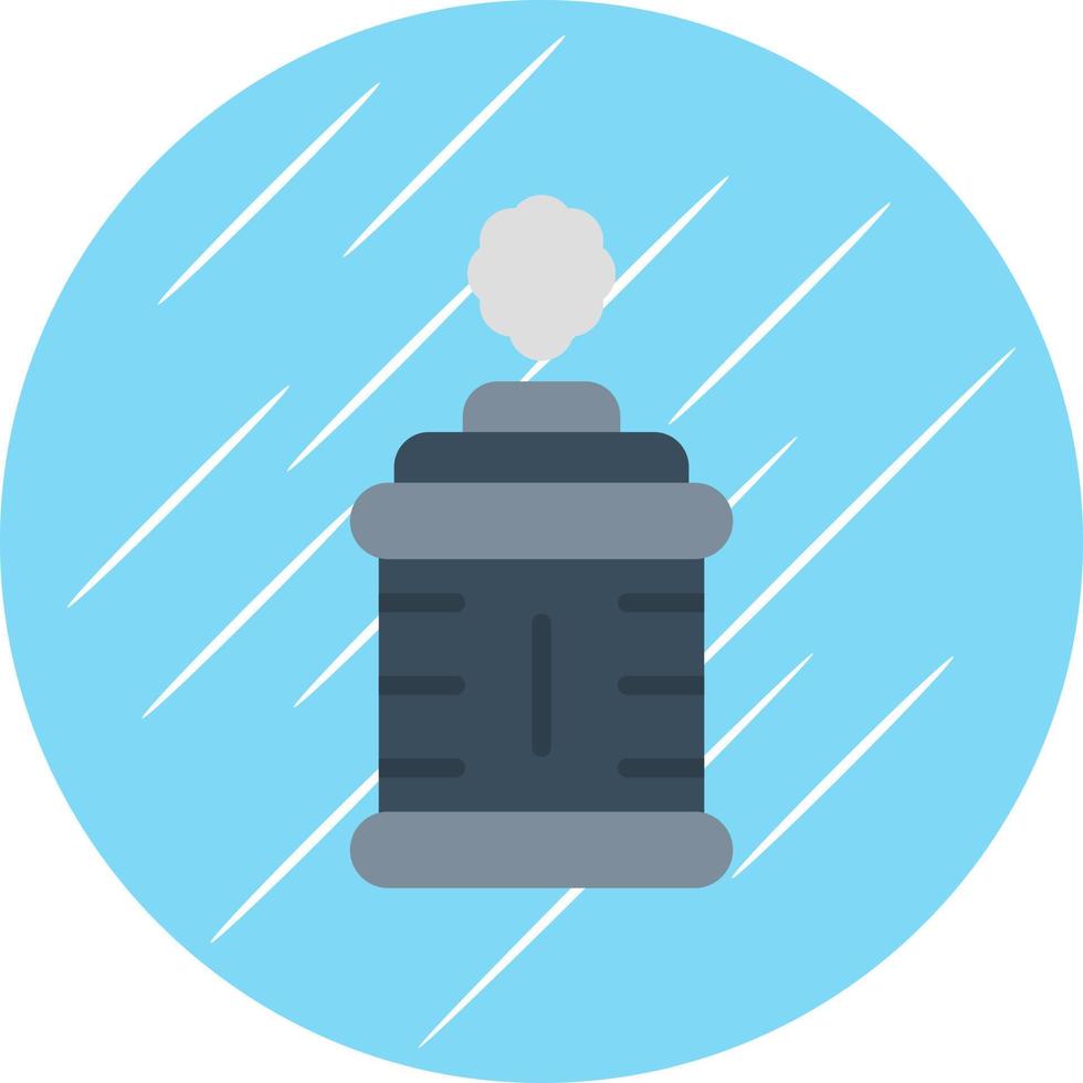 Tear Gas Vector Icon Design